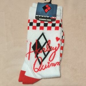 Women's Crew Socks Harley Quinn Brand New